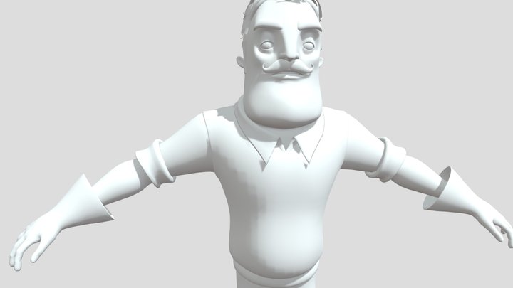 Hello Neighbor 2 - Mr Peterson 3D Model