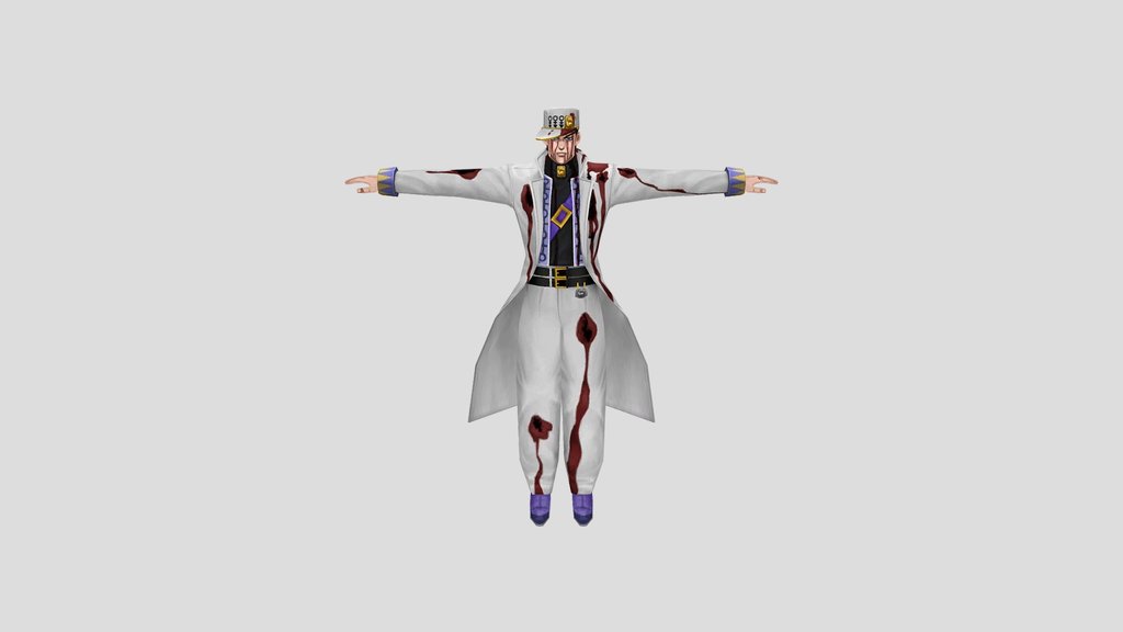 Jotaro Kujo (Part 4 outfit 2 Injured)