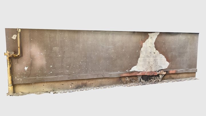 Shelled wall 04 – Gratis 3D-model STL