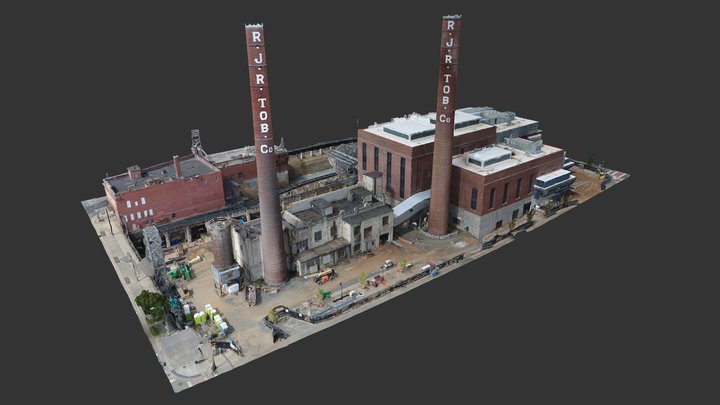 Bailey Power Plant 3D Model
