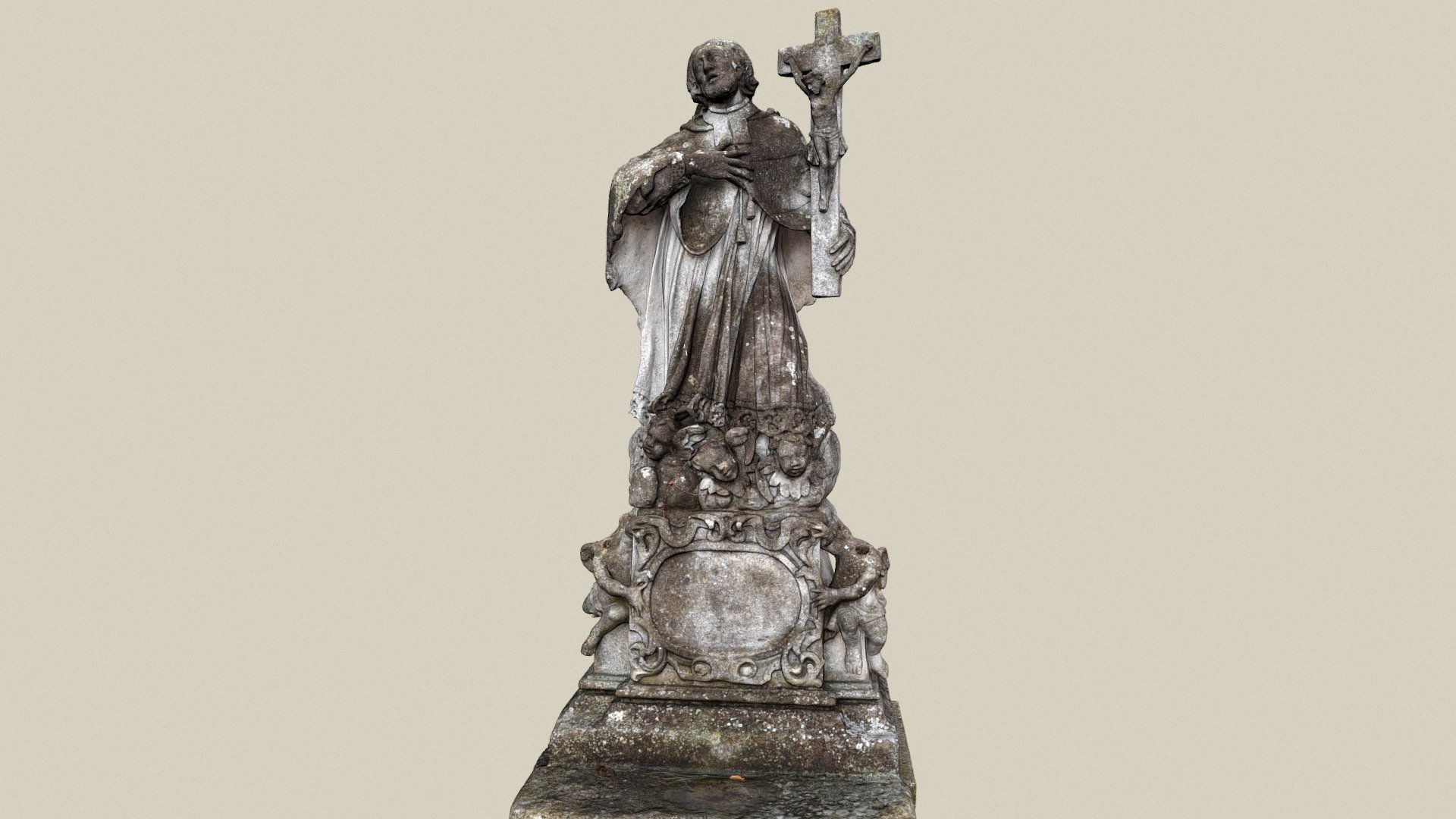 Hl. Nepomuk — Sketchfab embed 3D viewer