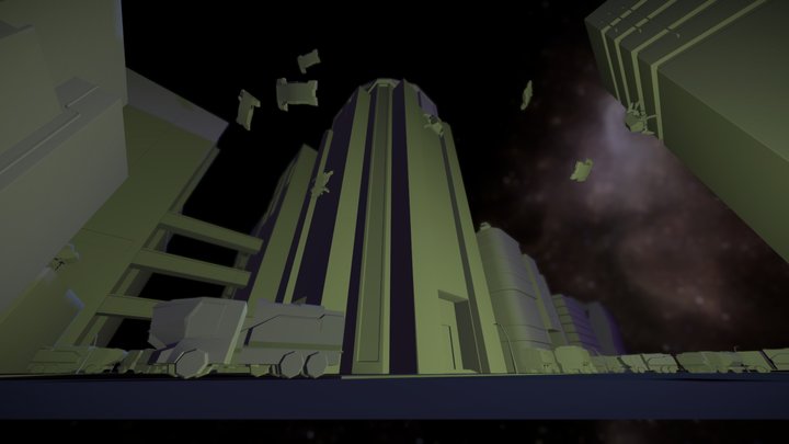 Neo Tokyo 3D Model