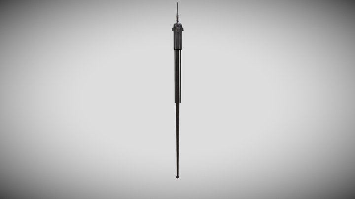 Realistic War Axe 3D Model