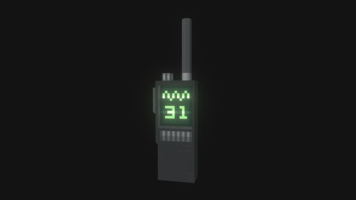 Walkie talkie 3D Model