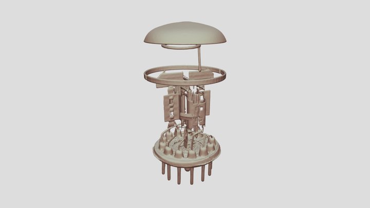 Vacuum Tube: Video IF Amplifier 3D Model