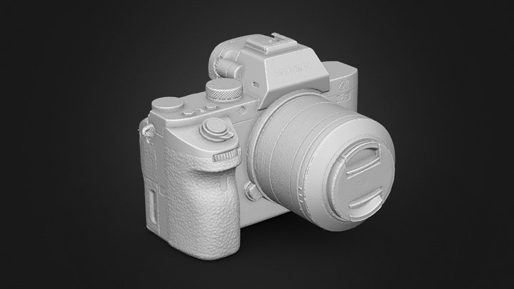 sony a7 3d model