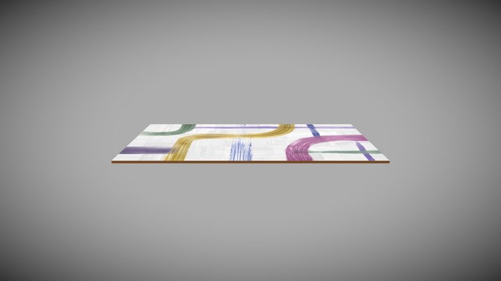 I+D PAINEL 1 BRANCO 3D Model