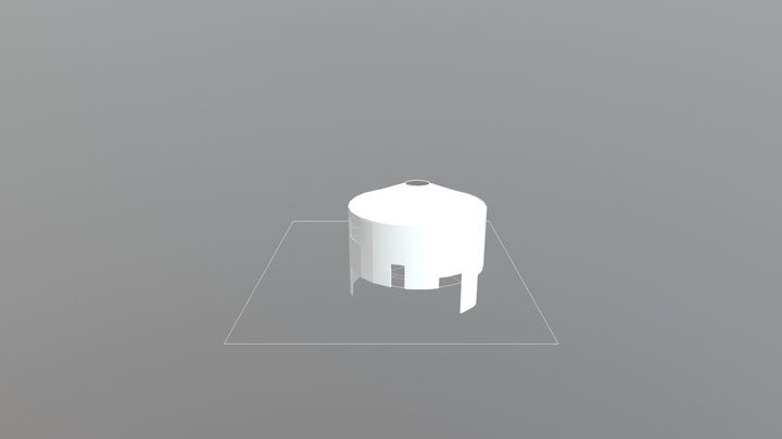 Student dorm 40 to 50 3D Model