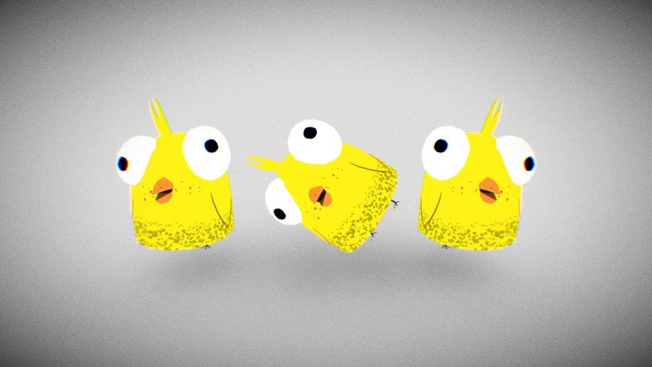 Pijama Bird 3D Model