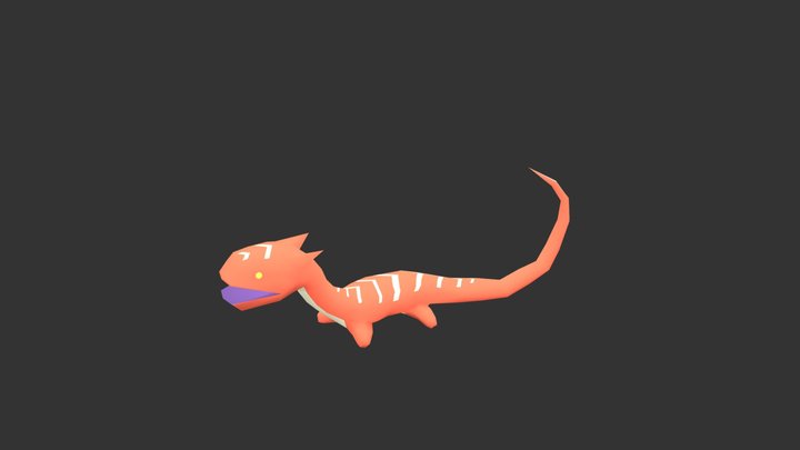 Salamander 3D Model