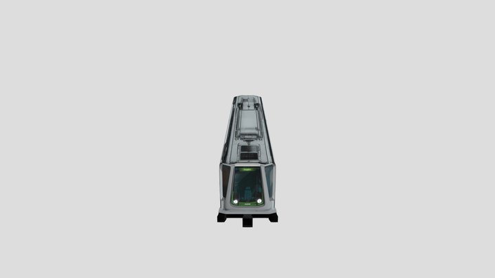 Train model 1_0 3D Model