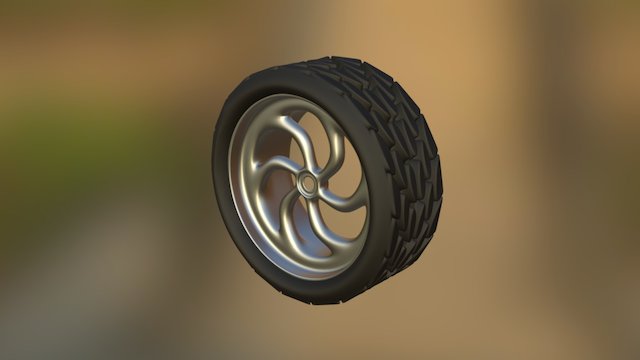 Wheel 3D Model