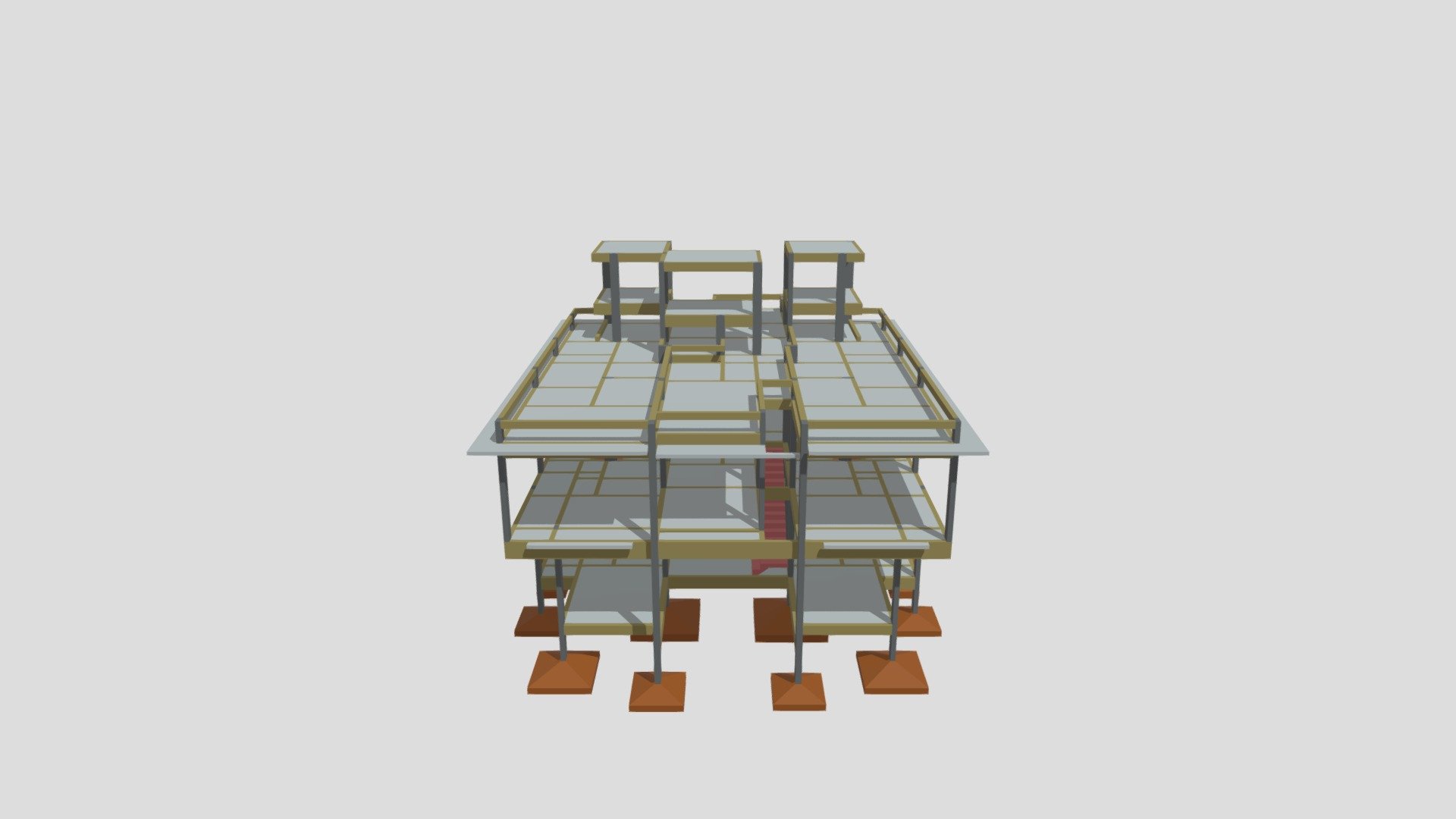 PROJEO ESTRUTURAL - MAUDE E LUCIANO - MODELO 3D