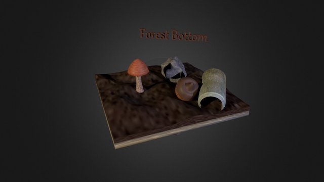 Forest Bottom 3D Model