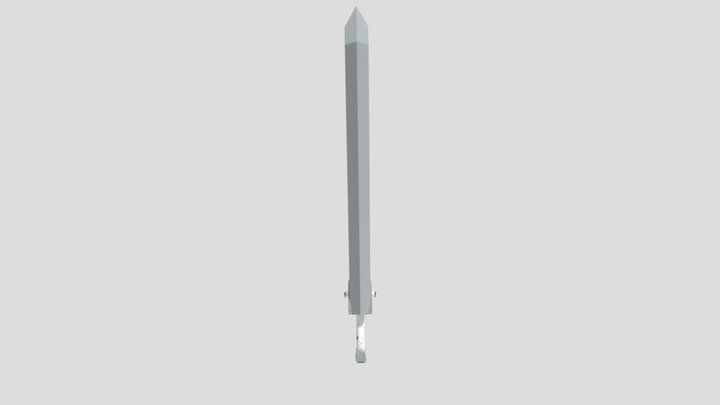 GUTS'S SWORD 3D Model