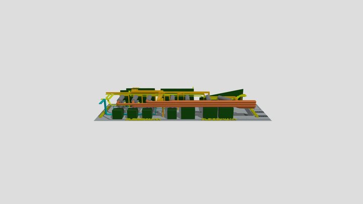sala de grupos 3D Model