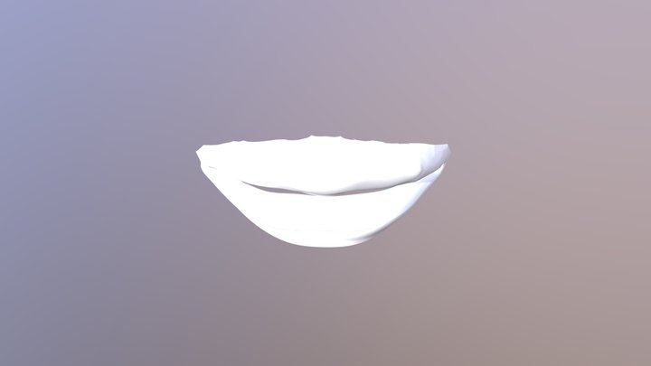 Lips Mau 3D Model