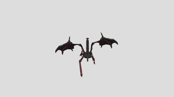 Robot Dragon 3D Model
