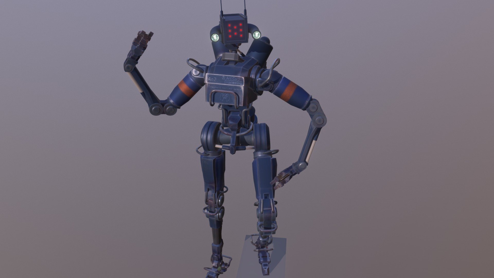 AntBot : Industrial Robot - 3D model by qwerocketman [fdd6fa8] - Sketchfab