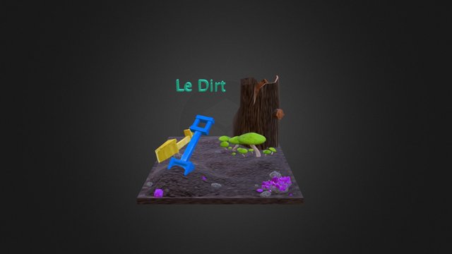 Le Dirt 3D Model