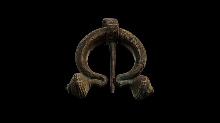 Fíbula anular tipo omega de Mendiculeia (Esplús) 3D Model