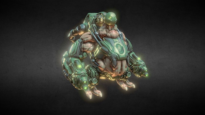 cyber-mancubus 3D Model
