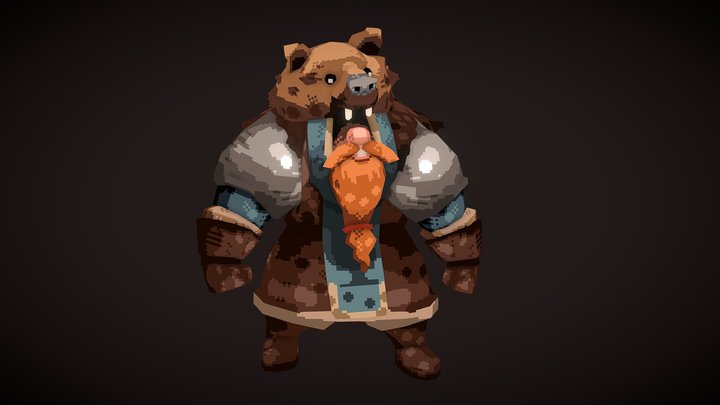 warrior 3D Model