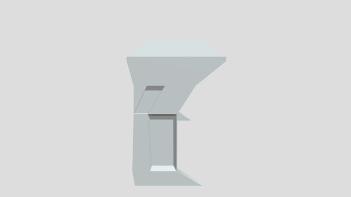 Scifi Table 3D Model