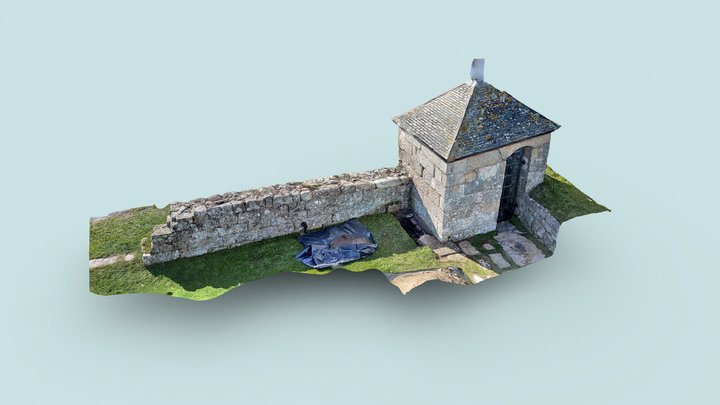 Higher Bastion Sentry Turret 3D Model