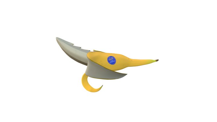Banana Blade 3D Model