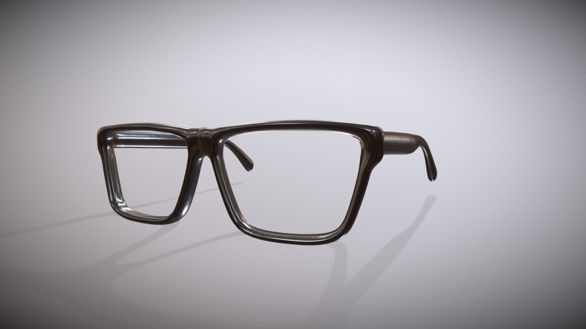Cartoon Glasses — Sketchfab embed 3D viewer