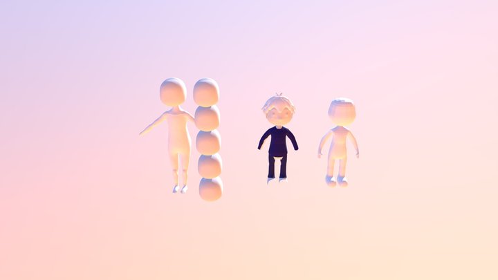 Little Boy (unfinished) 3D Model