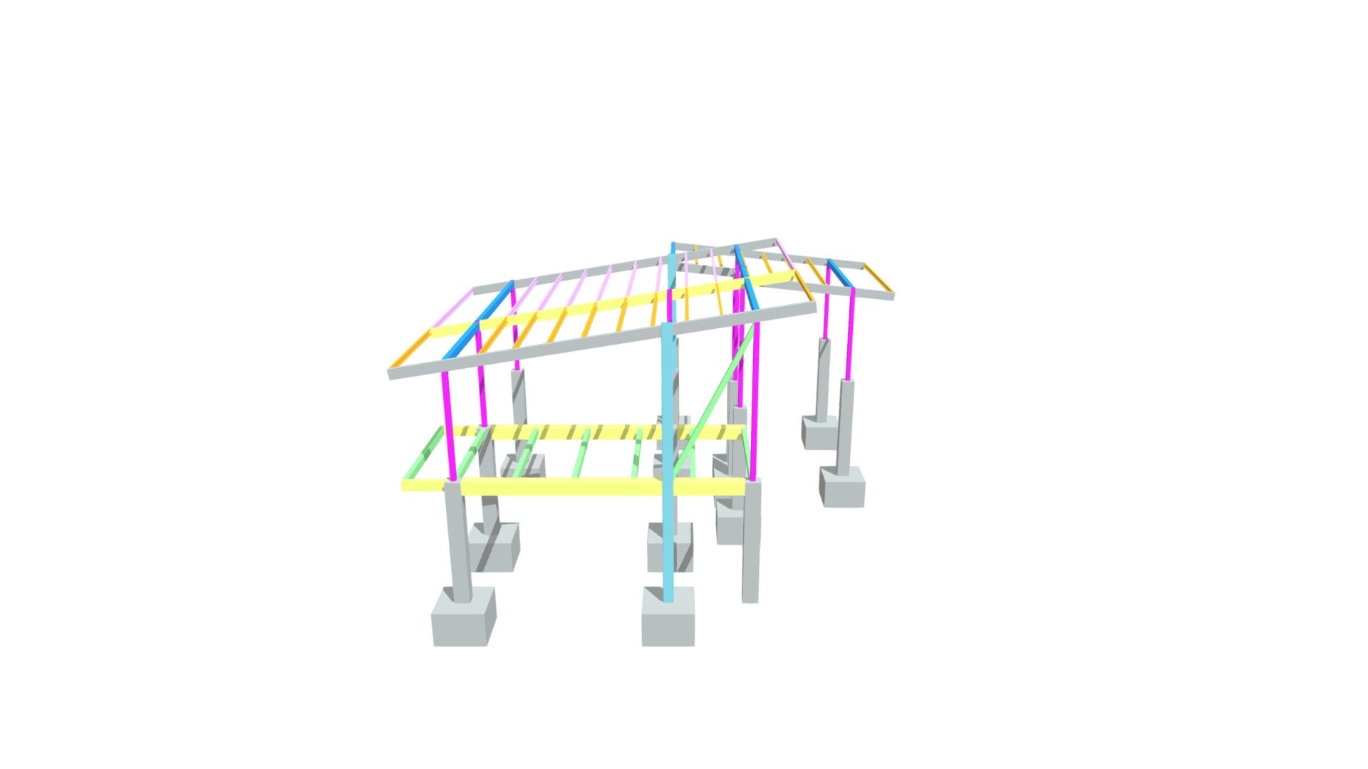 Cubierta Inm 3D model by SteelConnected (fernandosteelconst