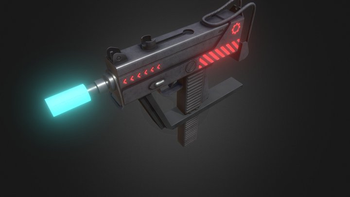 Gun 3D Model