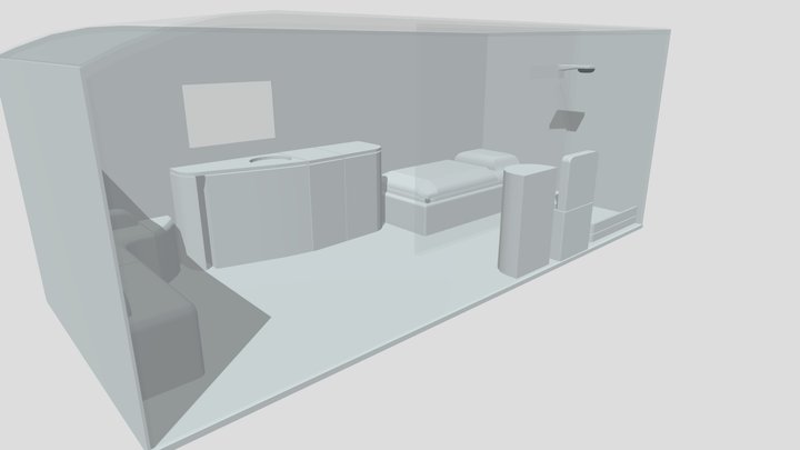Open Room Model 3D Model