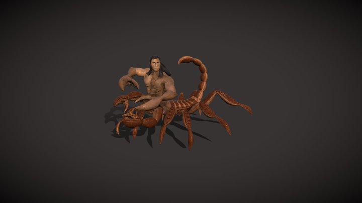 Scorpion_Character 3D Model