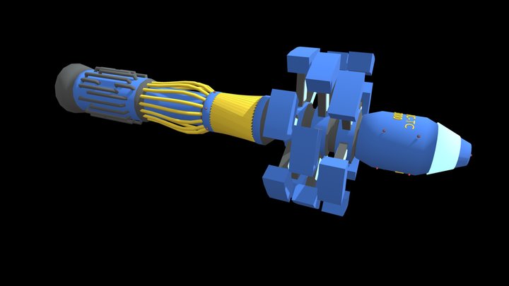 Space Colony 3D Model