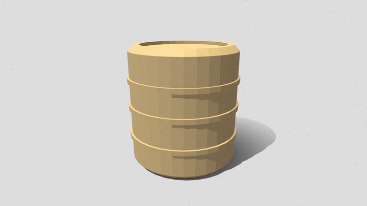 barrel 3D Model