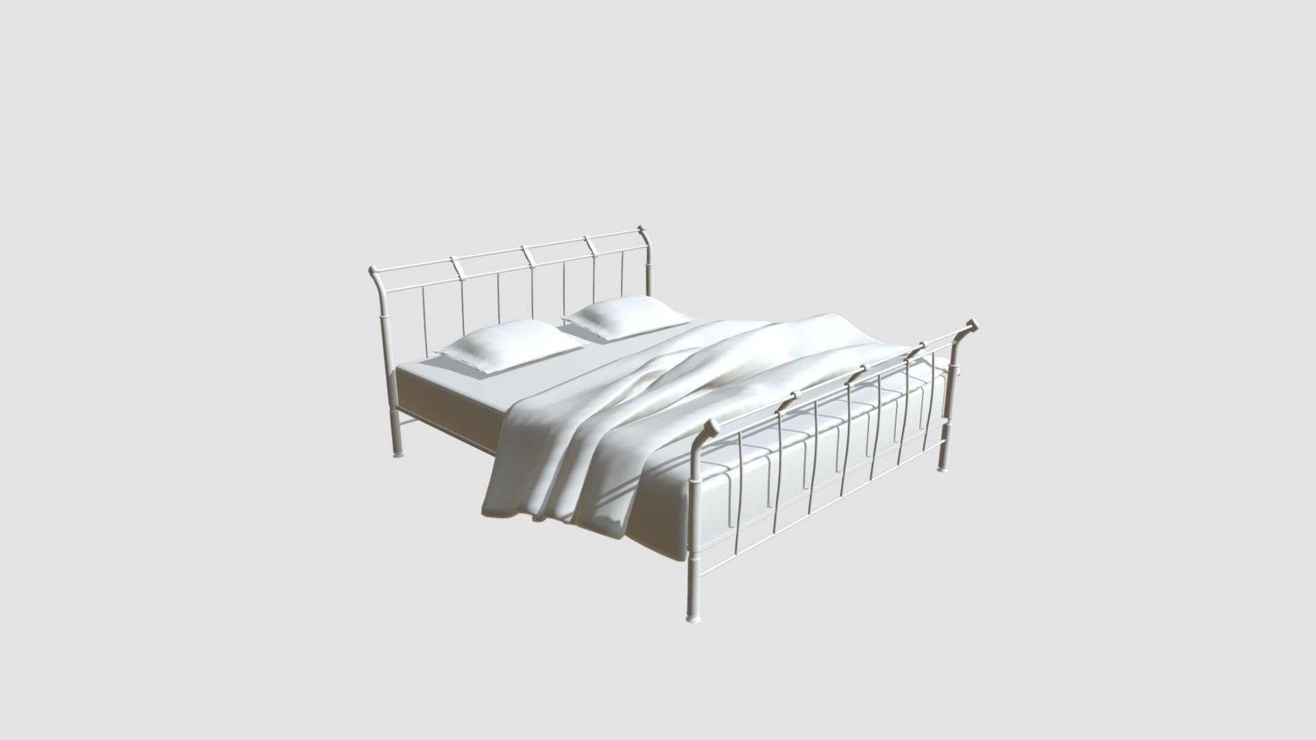 Bed Buy Royalty Free 3d Model By Evermotion [fde126a] Sketchfab Store