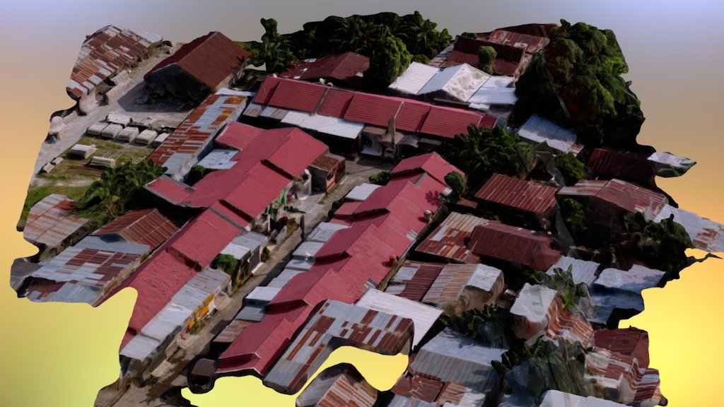 Pesona Mustika Dji Gs Ii Simplified 3d Mesh - Download Free 3D model by ...