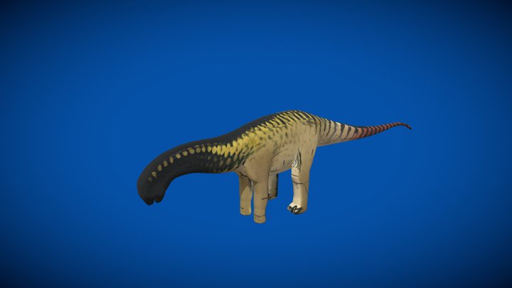 Astigmasaura genuflexa – Modello 3D gratuito STL