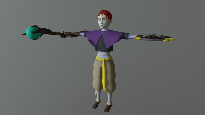Clay 3D Model