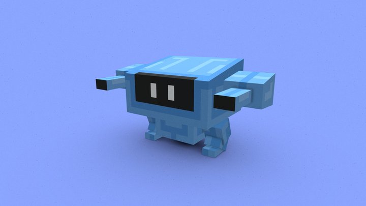 Mech Bot 3D Model