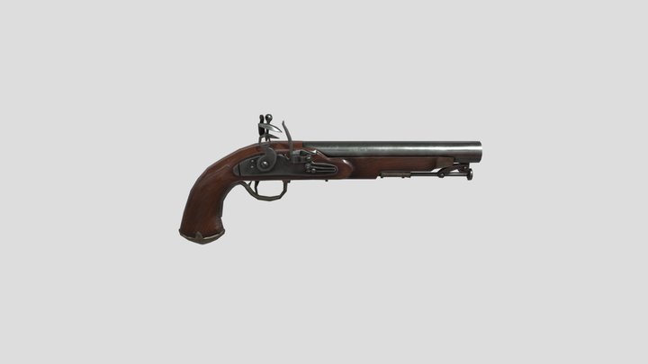 Flintlock 3D Model