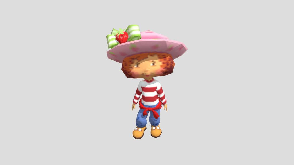 DS/DSi - Strawberry Shortcake (Rigged)