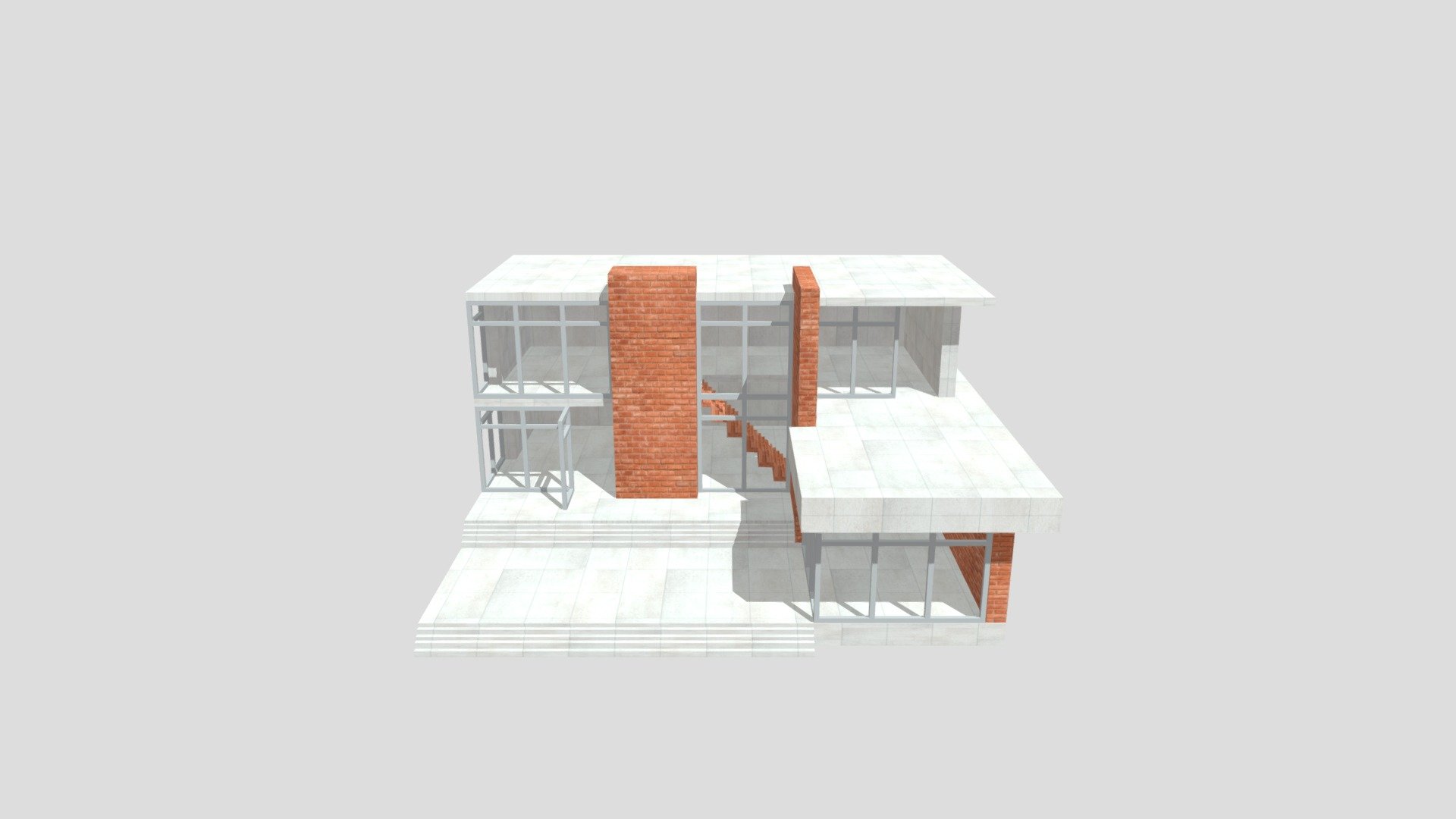 Casa con texturas