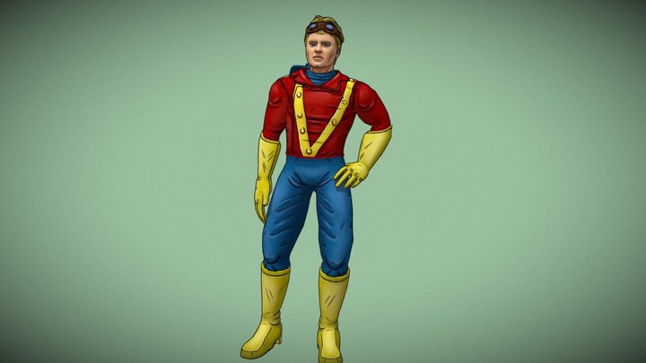 AirBoy  - Aces Wild 3D Model