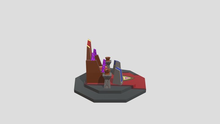 Trono 3D Model