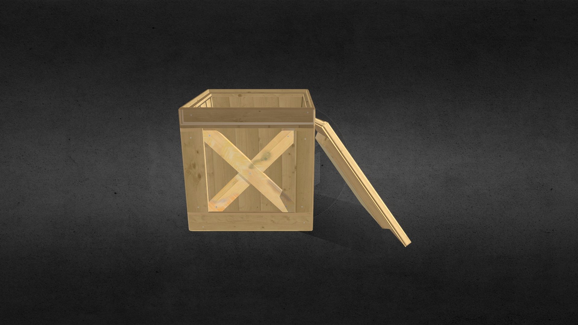 Crate w/ Lid