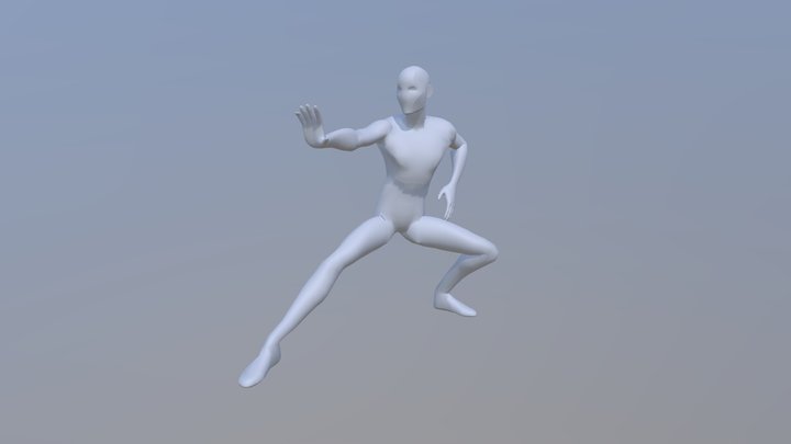Male Final Animations 3D Model